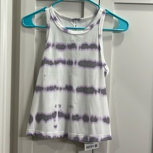 NWT Align waist-length racerback size 6